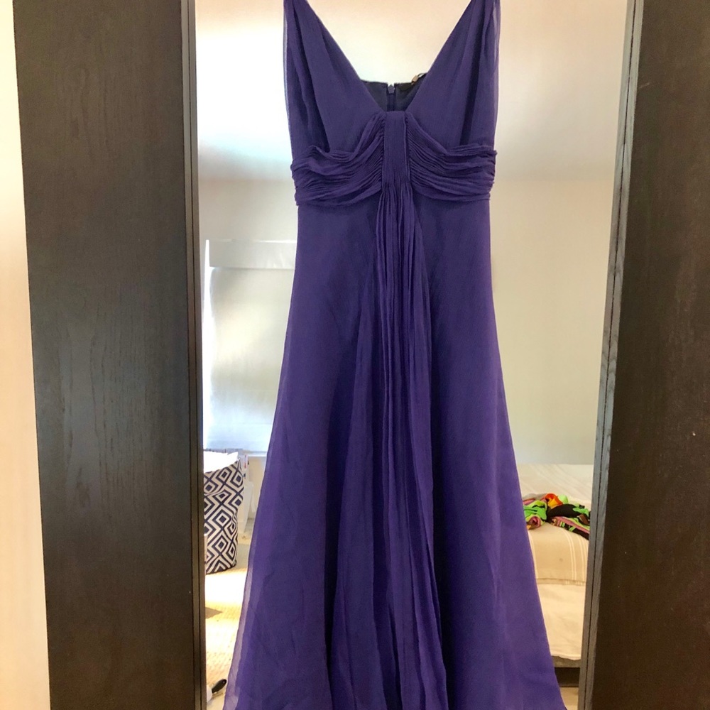 ELIE TAHARI NWT silk midi dress -8